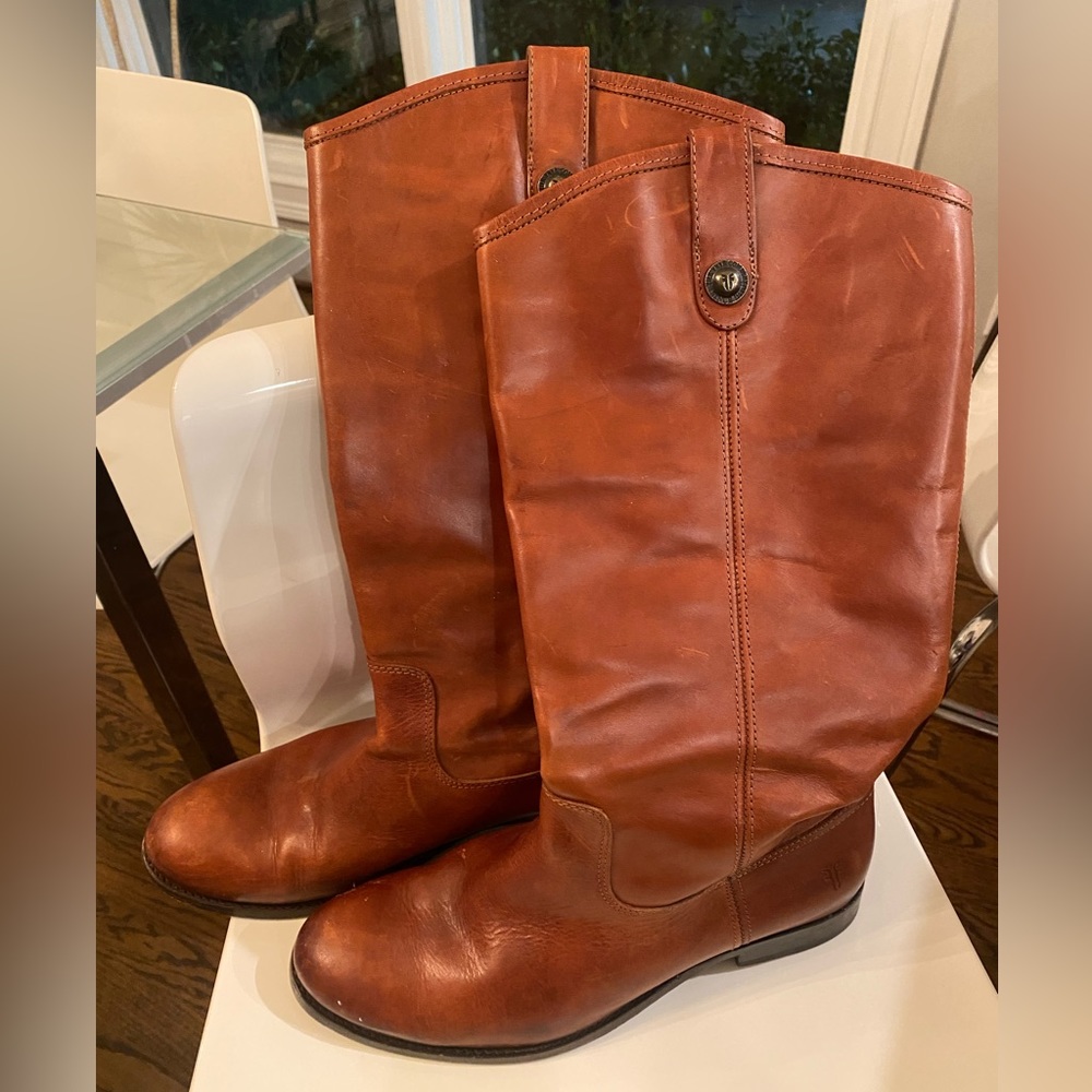 FRYE extended calf boots, women’s 11.